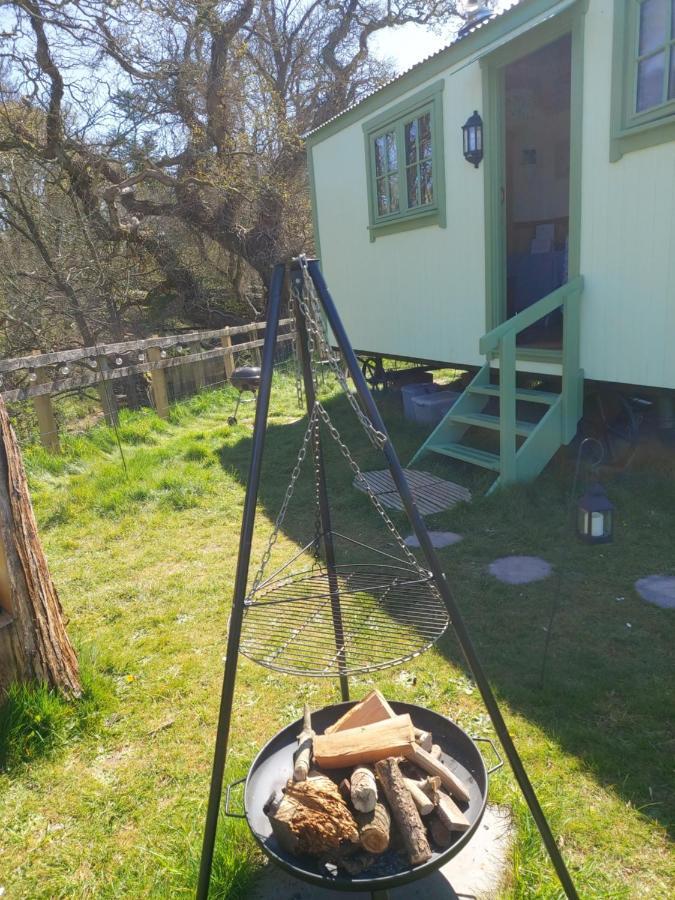 The Old Mill Shepherds Hut Okehampton Exterior photo